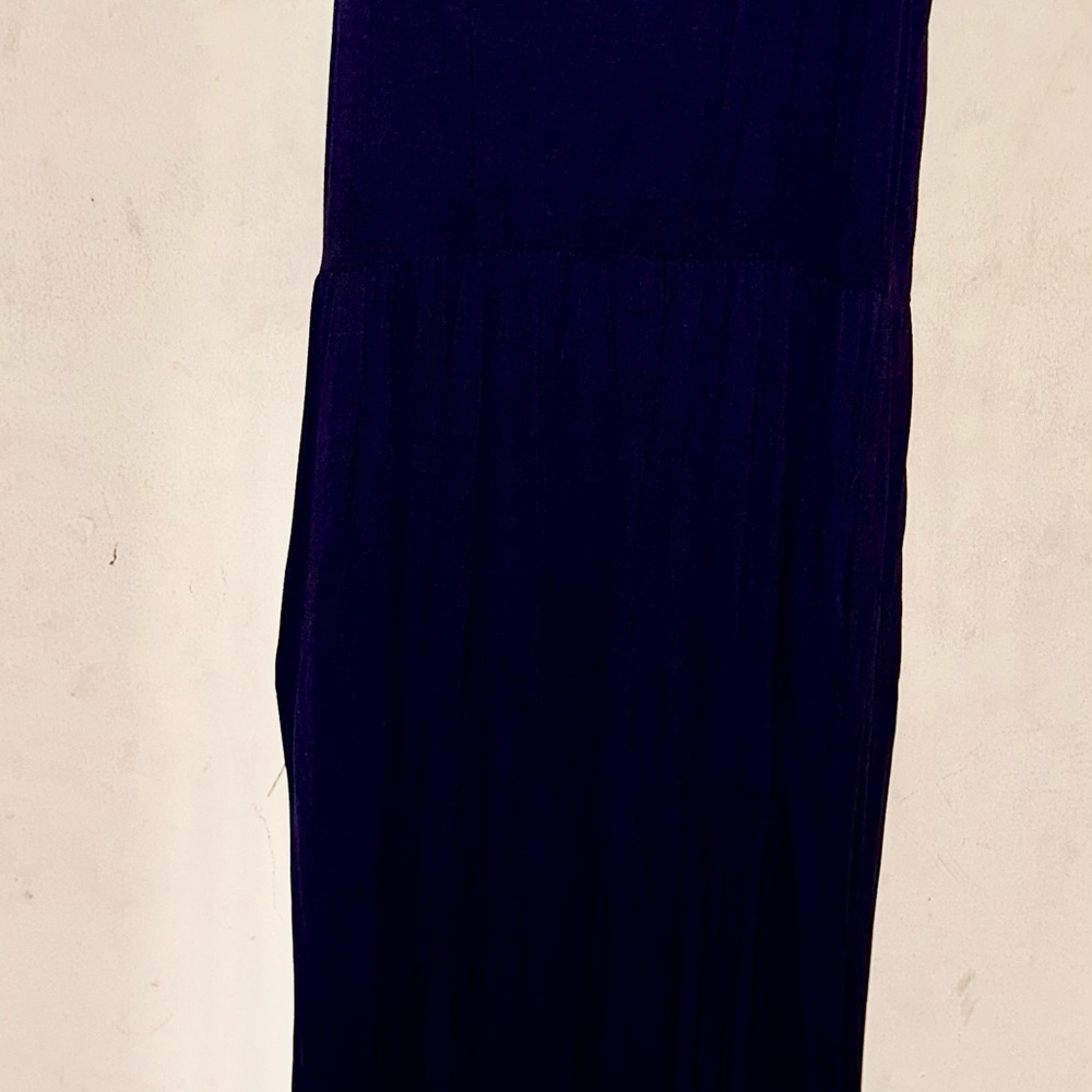 Elegant Blue Maxi Dress